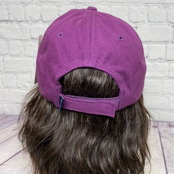 Dad Hat Women Cap Strap Back Velvet Grand Lake Colorado USA Falling Leaves Small - Picture 3 of 11